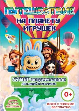 мероприятие Спектакль Путешествие на планету игрушек курган афиша расписание