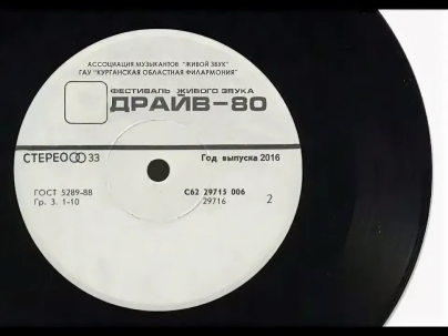 мероприятие Фестиваль живого звука «Драйв-80х» курган афиша расписание