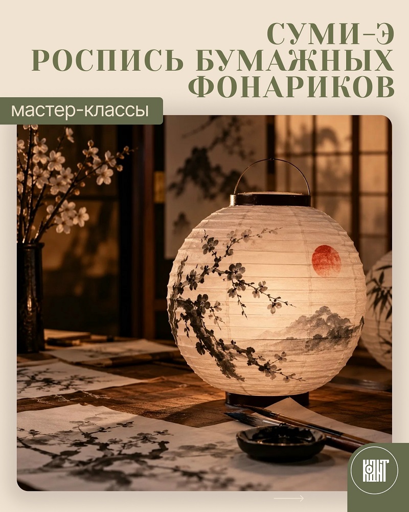 Мастер-класс Роспись бумажного фонарика курган афиша расписание